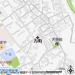 大阪府和泉市万町185-2周辺の地図