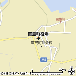 香川県香川郡直島町周辺の地図