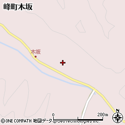 長崎県対馬市峰町木坂381周辺の地図