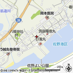 兵庫県淡路市佐野2066周辺の地図