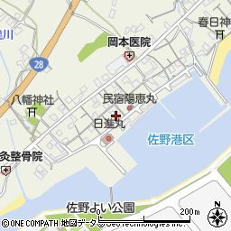 兵庫県淡路市佐野2061周辺の地図