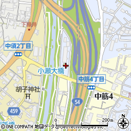 セブンイレブン広島川内２丁目店周辺の地図