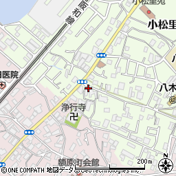 大阪府岸和田市小松里町694周辺の地図