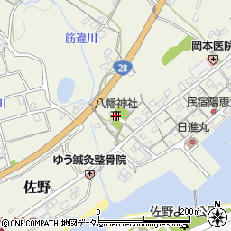 兵庫県淡路市佐野2105周辺の地図