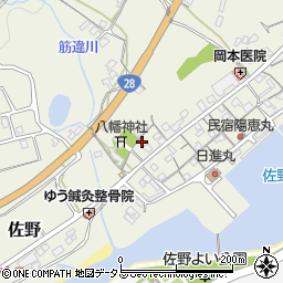 兵庫県淡路市佐野2098周辺の地図