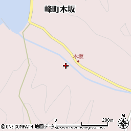 長崎県対馬市峰町木坂649周辺の地図