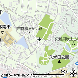 大阪府岸和田市小松里町1086周辺の地図