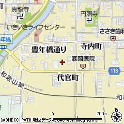 奈良県御所市849周辺の地図