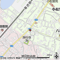 大阪府岸和田市小松里町617周辺の地図