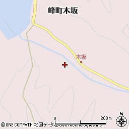 長崎県対馬市峰町木坂648周辺の地図