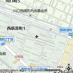 〒721-0958 広島県福山市西新涯町の地図