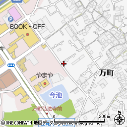 大阪府和泉市万町240-17周辺の地図