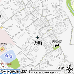 大阪府和泉市万町235-6周辺の地図