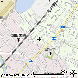 大阪府岸和田市小松里町581周辺の地図