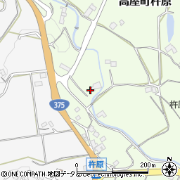 広島県東広島市高屋町杵原646周辺の地図