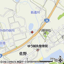 兵庫県淡路市佐野2202周辺の地図