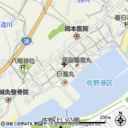 兵庫県淡路市佐野2056周辺の地図