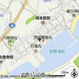 兵庫県淡路市佐野2051周辺の地図