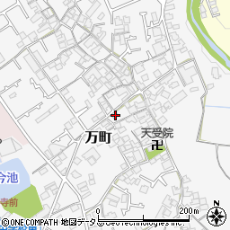 大阪府和泉市万町230-1周辺の地図