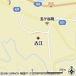 三重県多気町（多気郡）古江周辺の地図