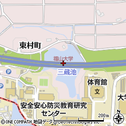 福山大学周辺の地図