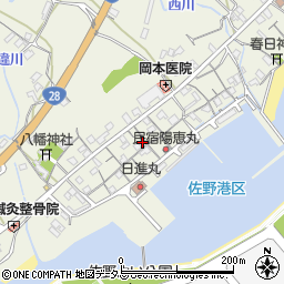 兵庫県淡路市佐野2065周辺の地図