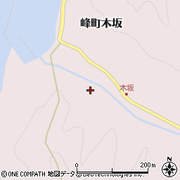 長崎県対馬市峰町木坂661周辺の地図