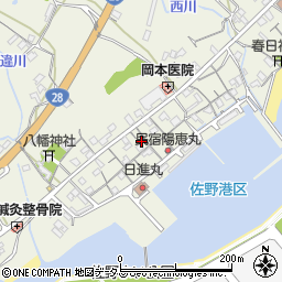 兵庫県淡路市佐野2026周辺の地図