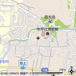 奈良県御所市柏原267周辺の地図