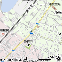 大阪府岸和田市小松里町576周辺の地図