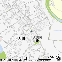 大阪府和泉市万町225周辺の地図