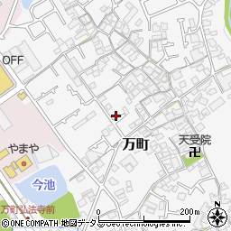 大阪府和泉市万町237-12周辺の地図