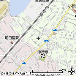 大阪府岸和田市小松里町579周辺の地図