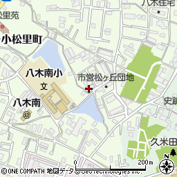 大阪府岸和田市小松里町1150周辺の地図