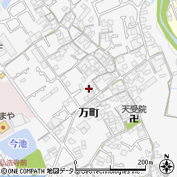 大阪府和泉市万町234-3周辺の地図
