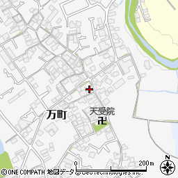 大阪府和泉市万町206周辺の地図