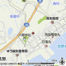 兵庫県淡路市佐野2021周辺の地図