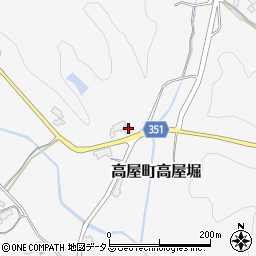 広島県東広島市高屋町高屋堀105周辺の地図