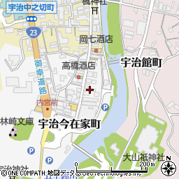 二光堂　支店・一楽亭周辺の地図