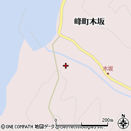 長崎県対馬市峰町木坂669周辺の地図