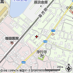 大阪府岸和田市小松里町1205周辺の地図
