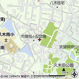 大阪府岸和田市小松里町1088周辺の地図