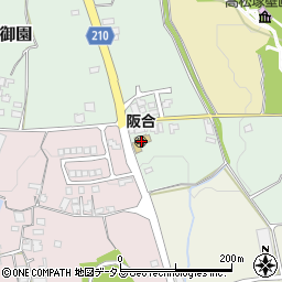 阪合周辺の地図