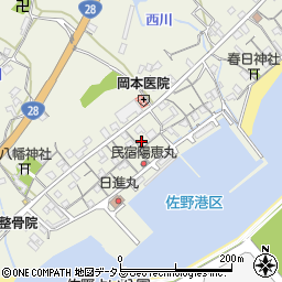 兵庫県淡路市佐野2045周辺の地図