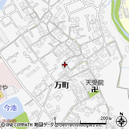 大阪府和泉市万町232周辺の地図