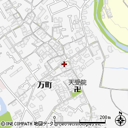 大阪府和泉市万町208周辺の地図