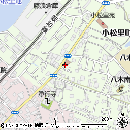 大阪府岸和田市小松里町598周辺の地図