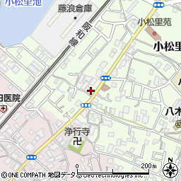 大阪府岸和田市小松里町574周辺の地図