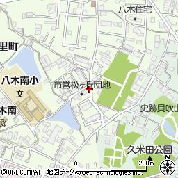 大阪府岸和田市小松里町1089周辺の地図