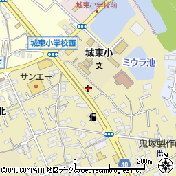 ラーメンまこと屋岸和田三田店周辺の地図